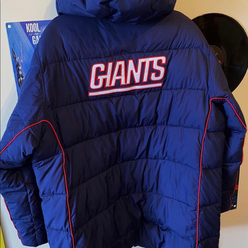 NY Giants Puffer Coat